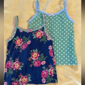 Matilda Jane floral & polka dot tank set sz 4!